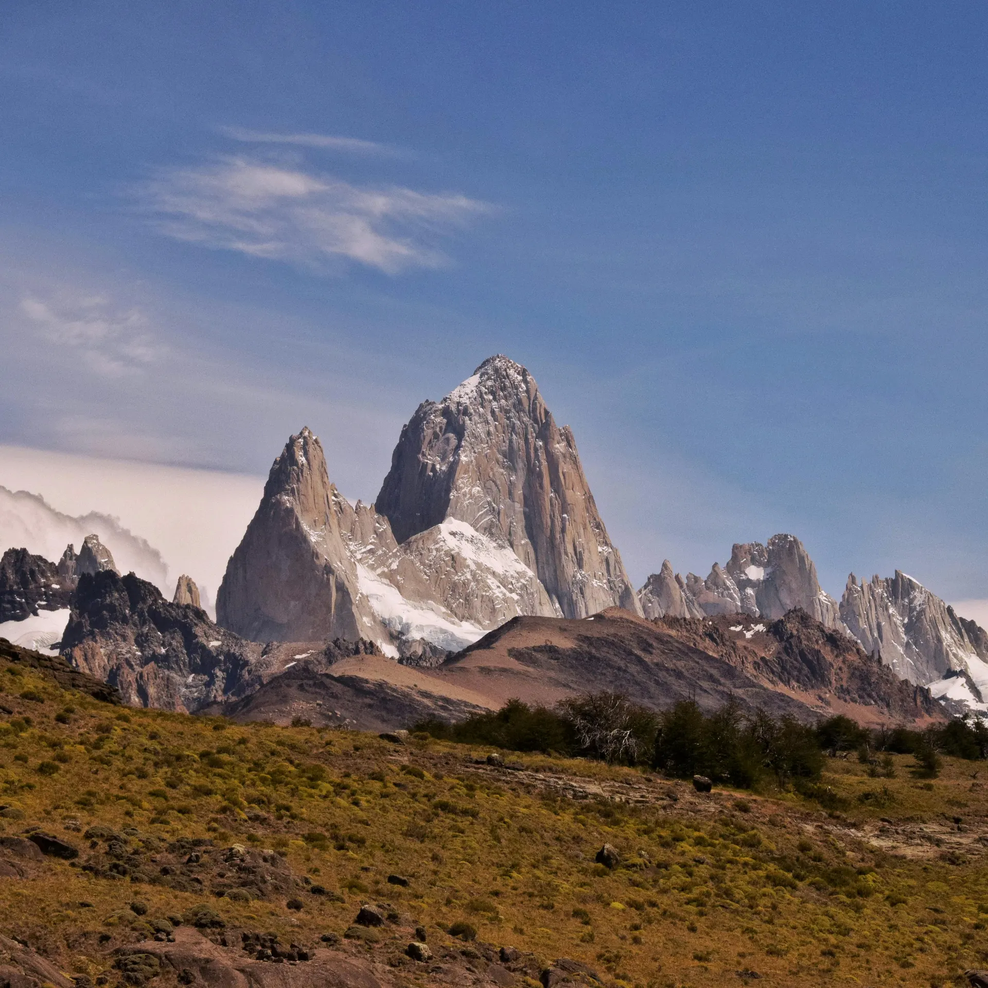 Patagonische Ridge Expedition mit dramatischer Landschaft